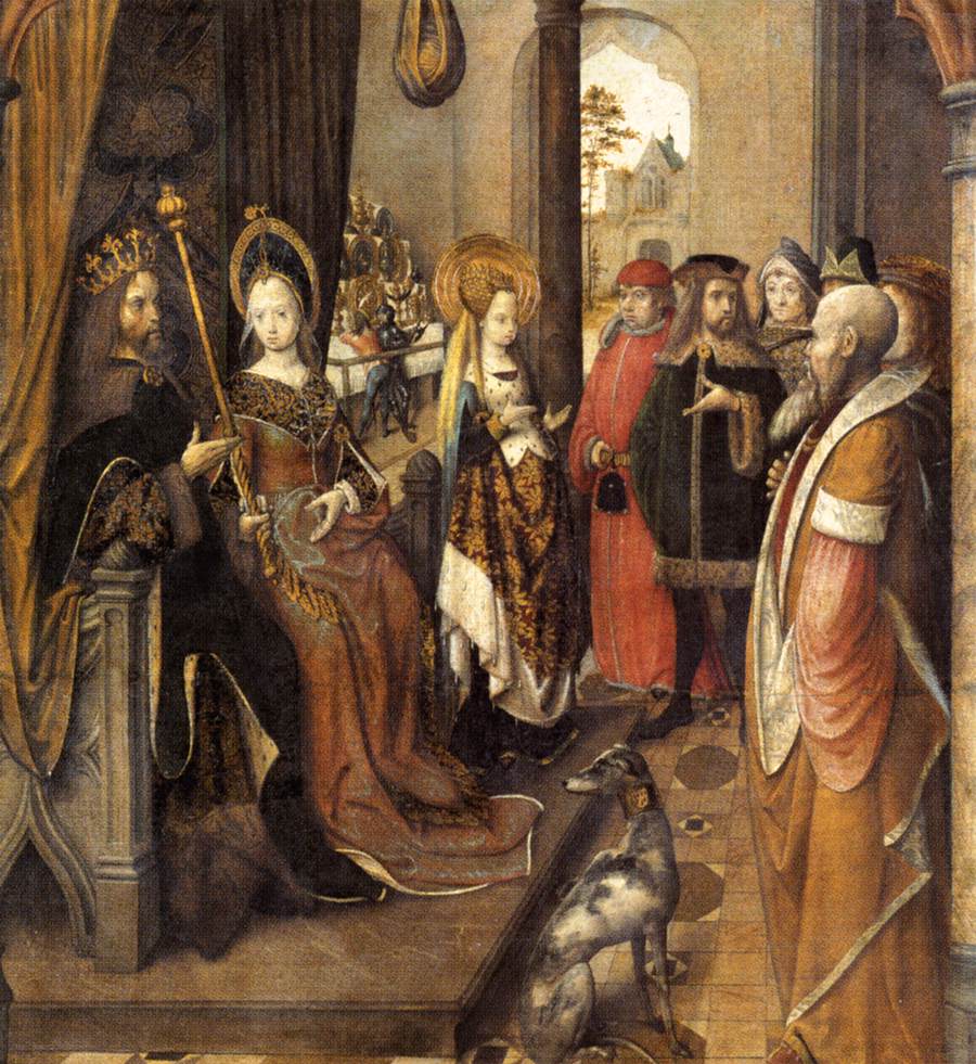 St Ursula Announces to her Father her Departure on a Pilgrimage to Rome