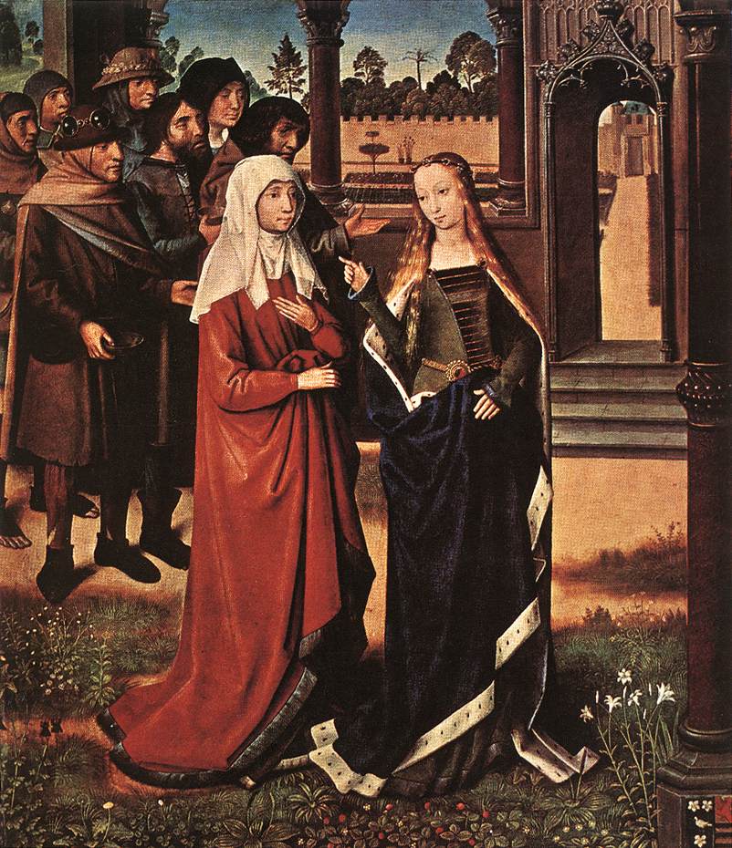 Legend of St Lucy (detail)
