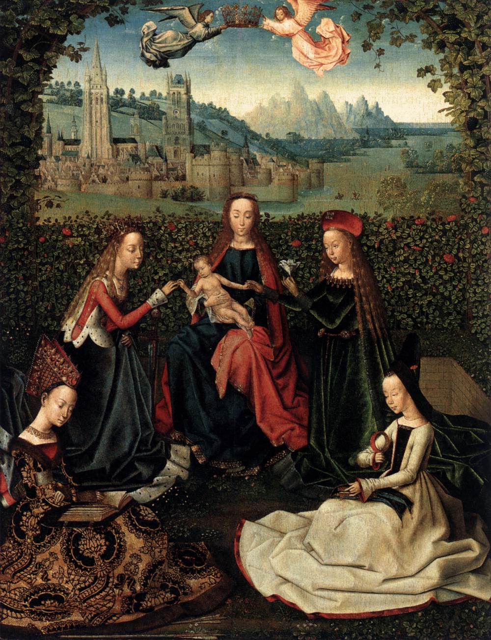 Virgin of the Rose Garden