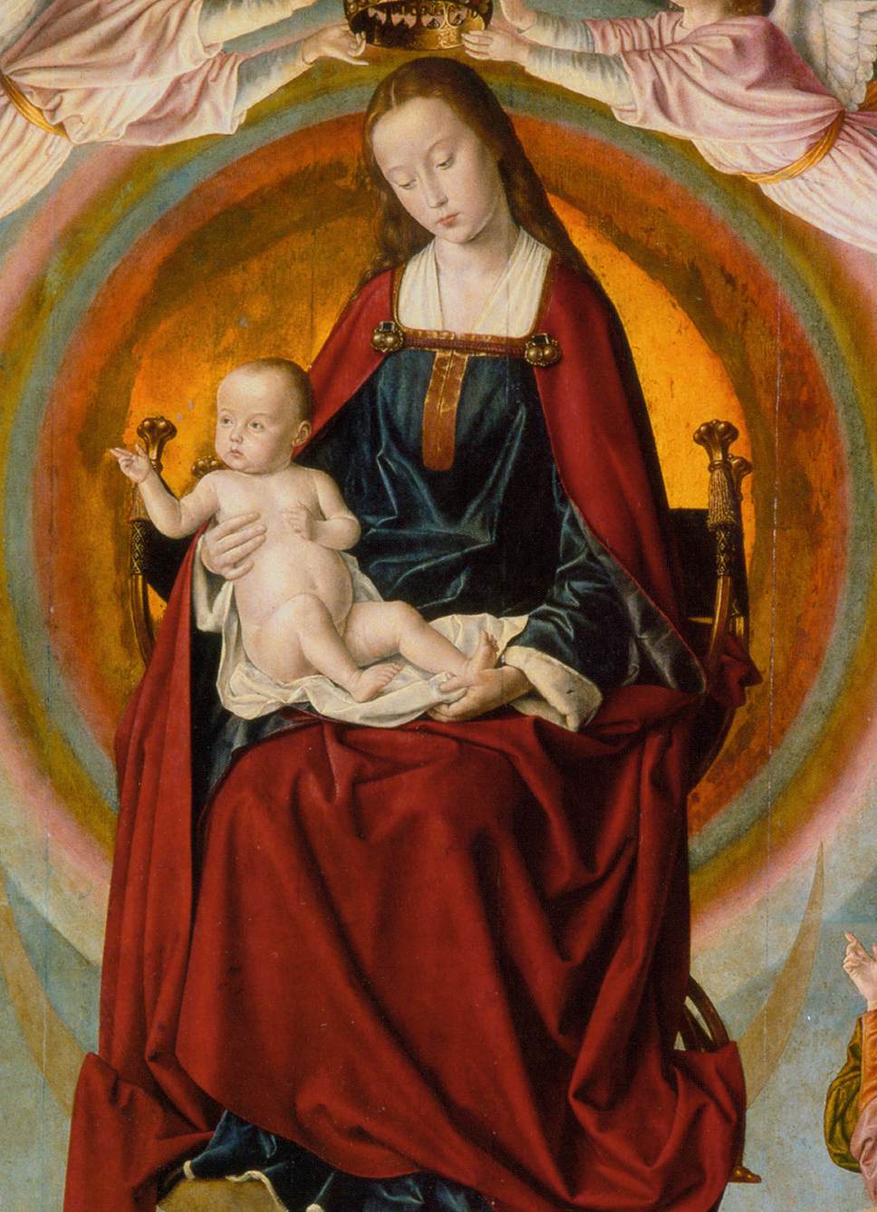 The Moulins Triptych (detail of the central panel)