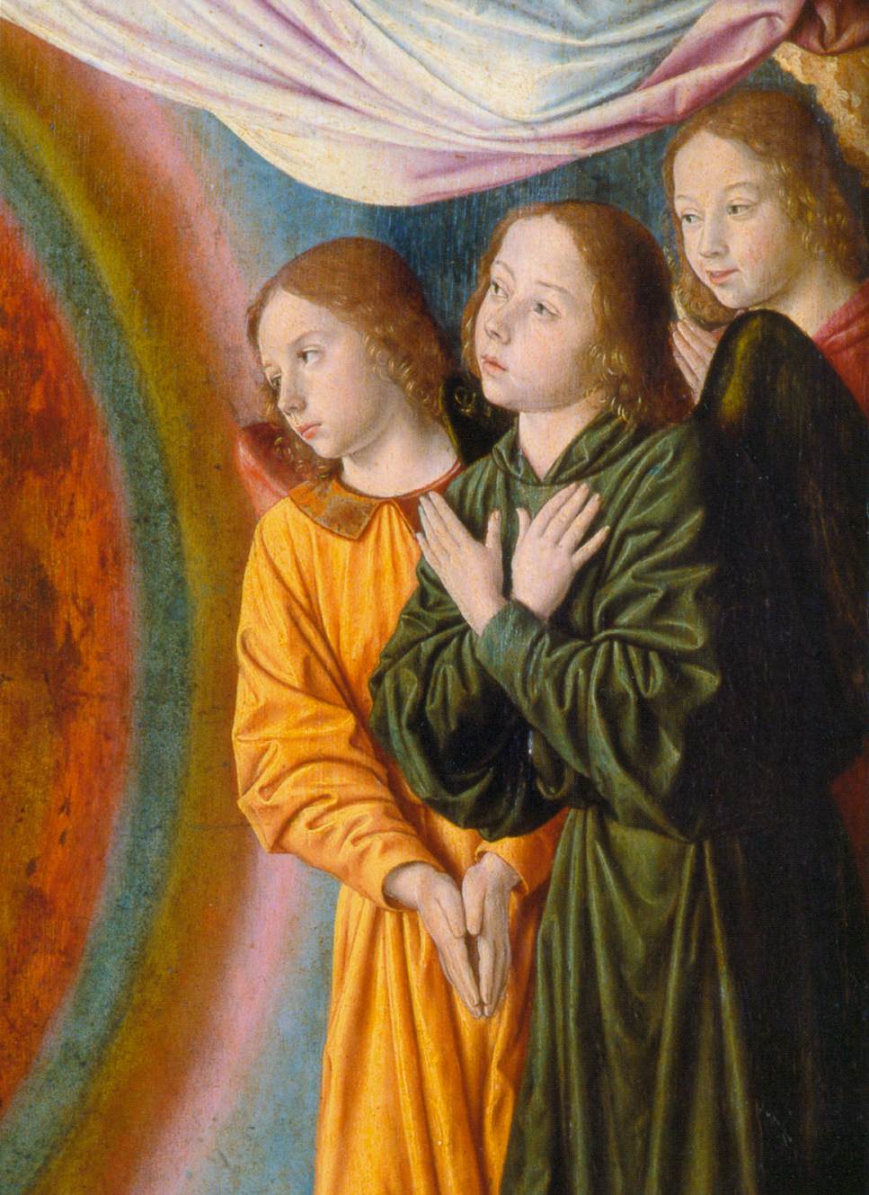 The Moulins Triptych (detail of the central panel)