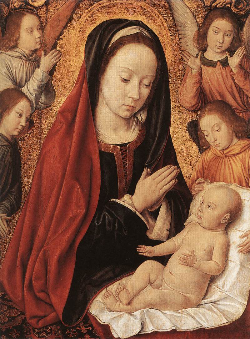 Madonna and Child Adored by Angels