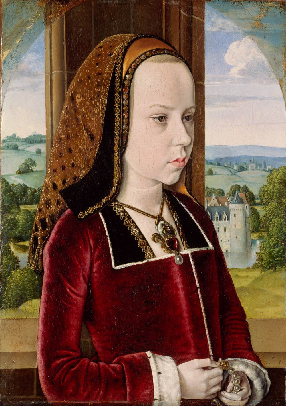 Portrait of Margaret of Austria (Portrait of a Young Princess)