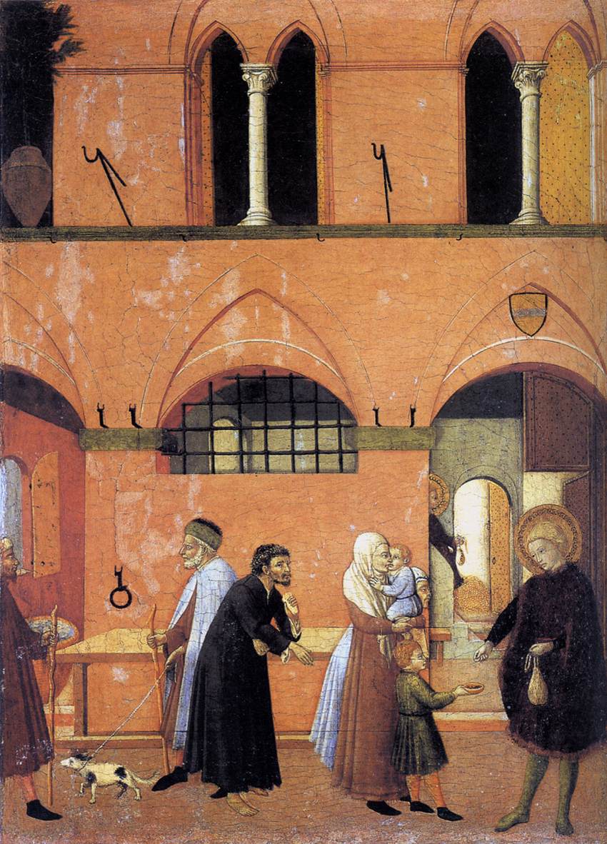 St Anthony Distributing his Wealth to the Poor
