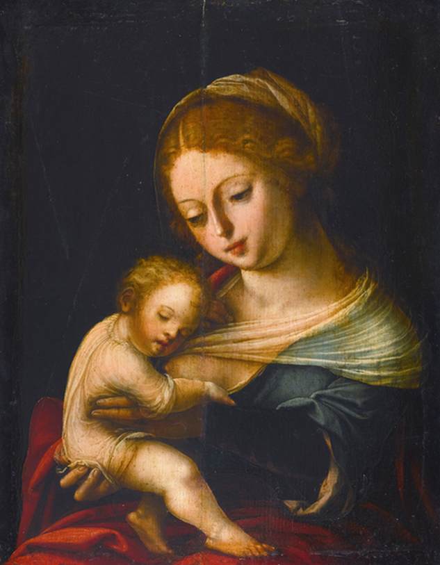 Virgin with the Sleeping Christ Child
