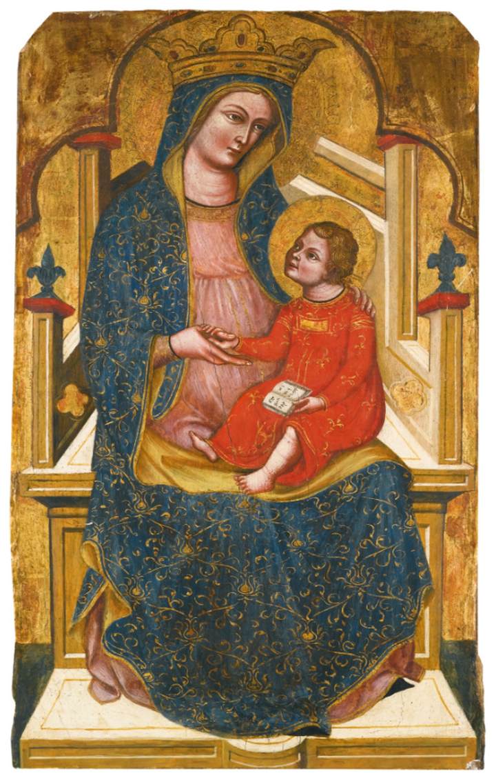 Virgin and Child Enthroned