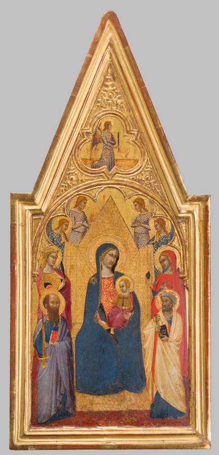 The Madonna and Child Enthroned