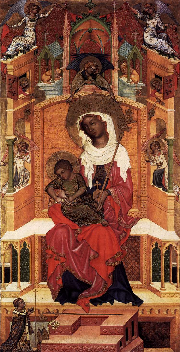 Virgin and Child Enthroned