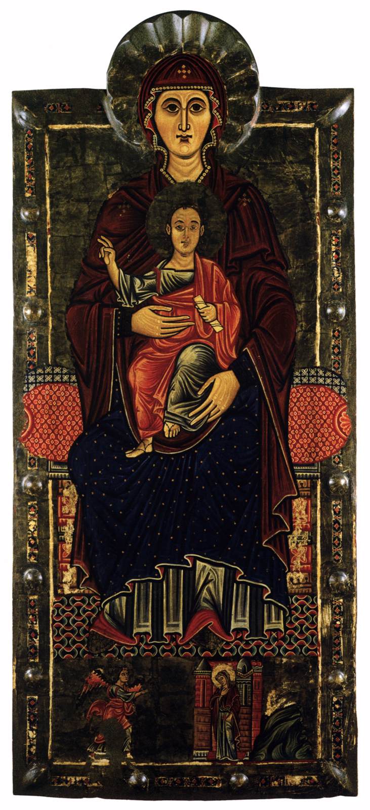 Virgin with Child Enthroned