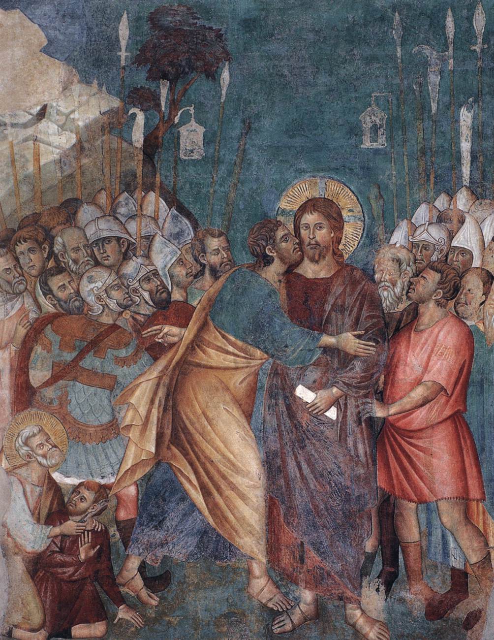 Scenes from the New Testament: The Arrest of Christ (Kiss of Judas)