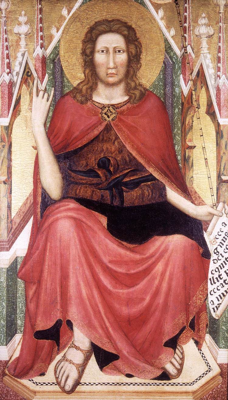 St John the Baptist Enthroned