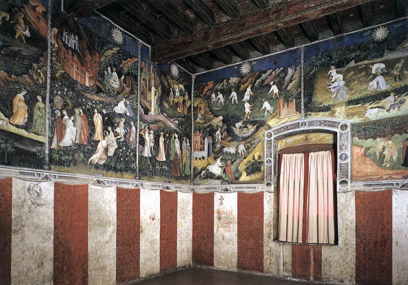 Representation of the Twelve Months (detail)