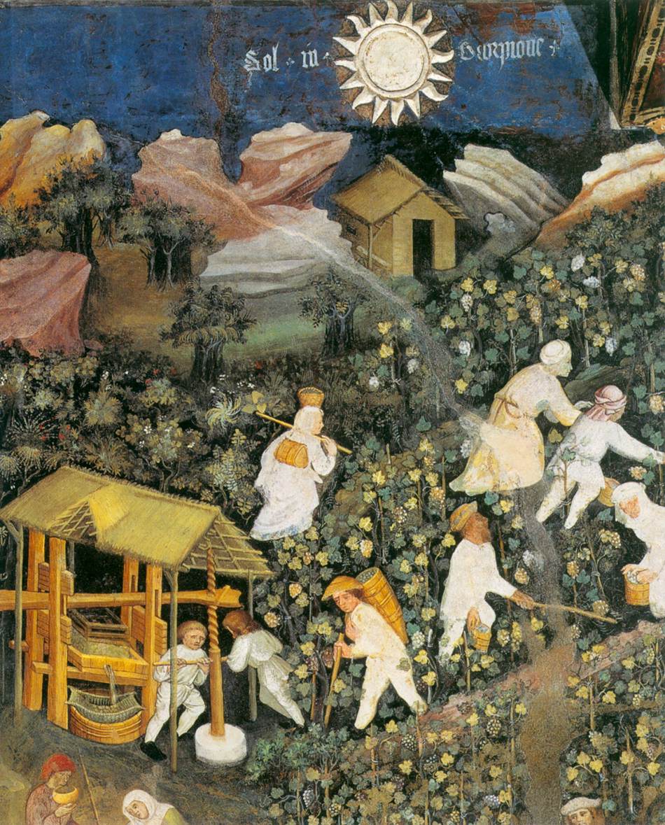 Representation of the Twelve Months (detail)
