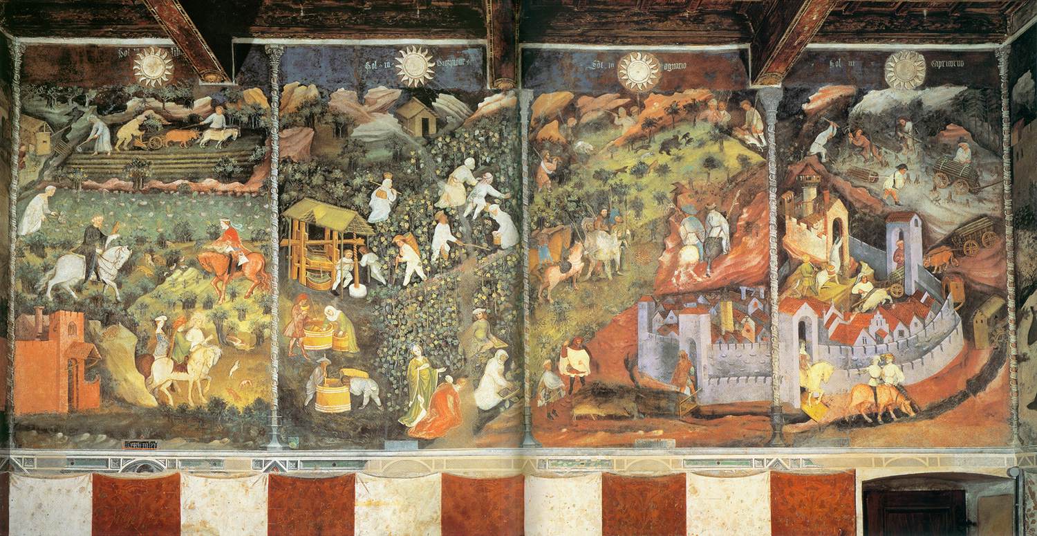 View of the north wall