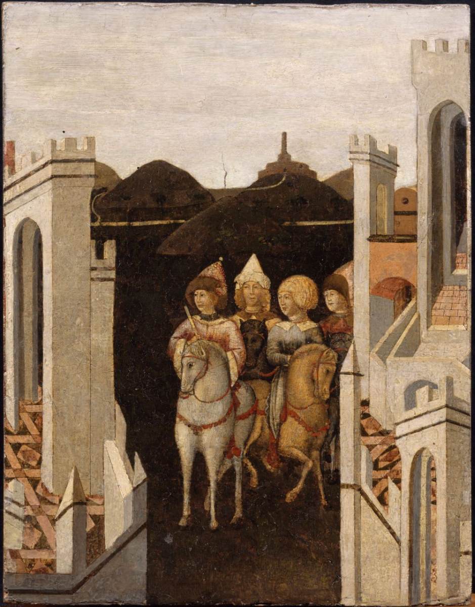 Story of Dido: Arrival of Jarbas Threatening Carthage