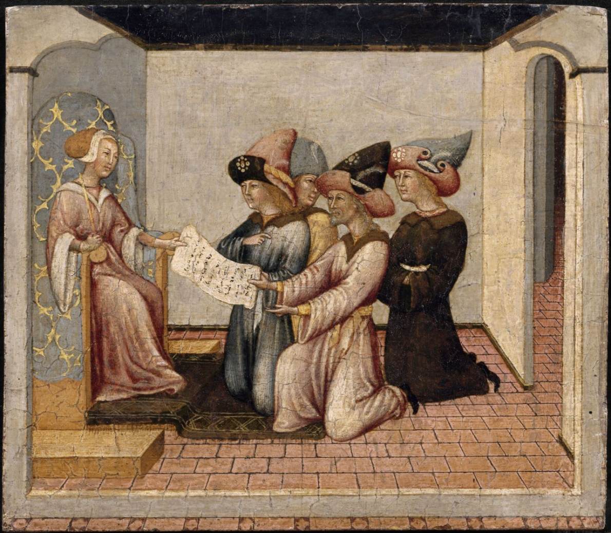 Story of Dido: Dido Accepting the Marriage Contract