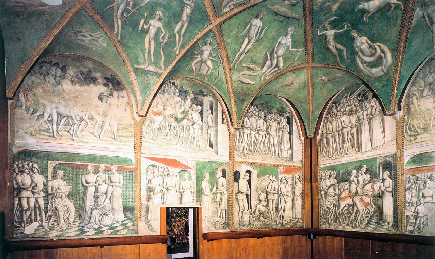 Picture cycle from the Stanza di Griselda