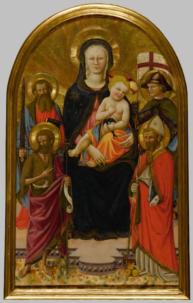 Madonna and Child Enthroned with Saints
