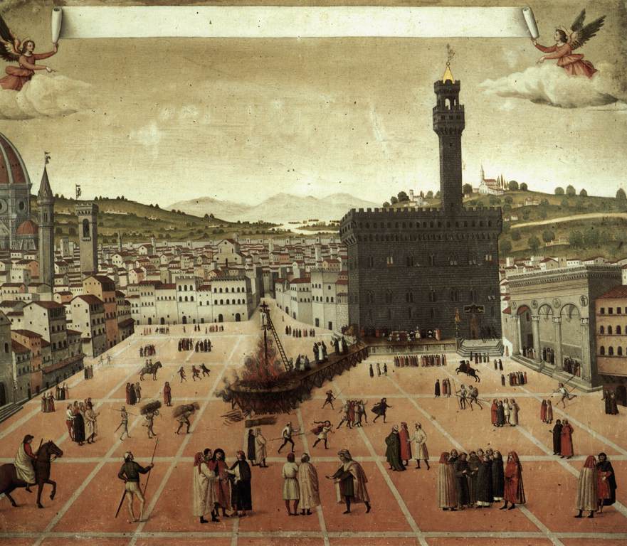 Execution of Savonarola on the Piazza della Signoria