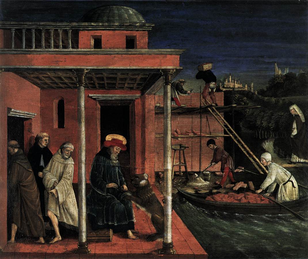 St Jerome Removing a Thorn from the Paw of a Lion