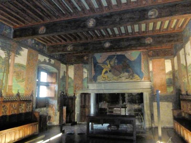 View of the ground floor hall