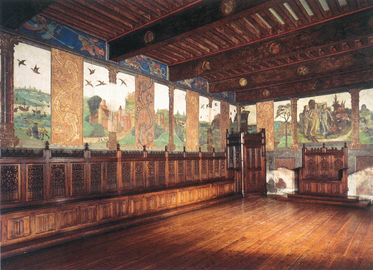 View of the ground floor hall