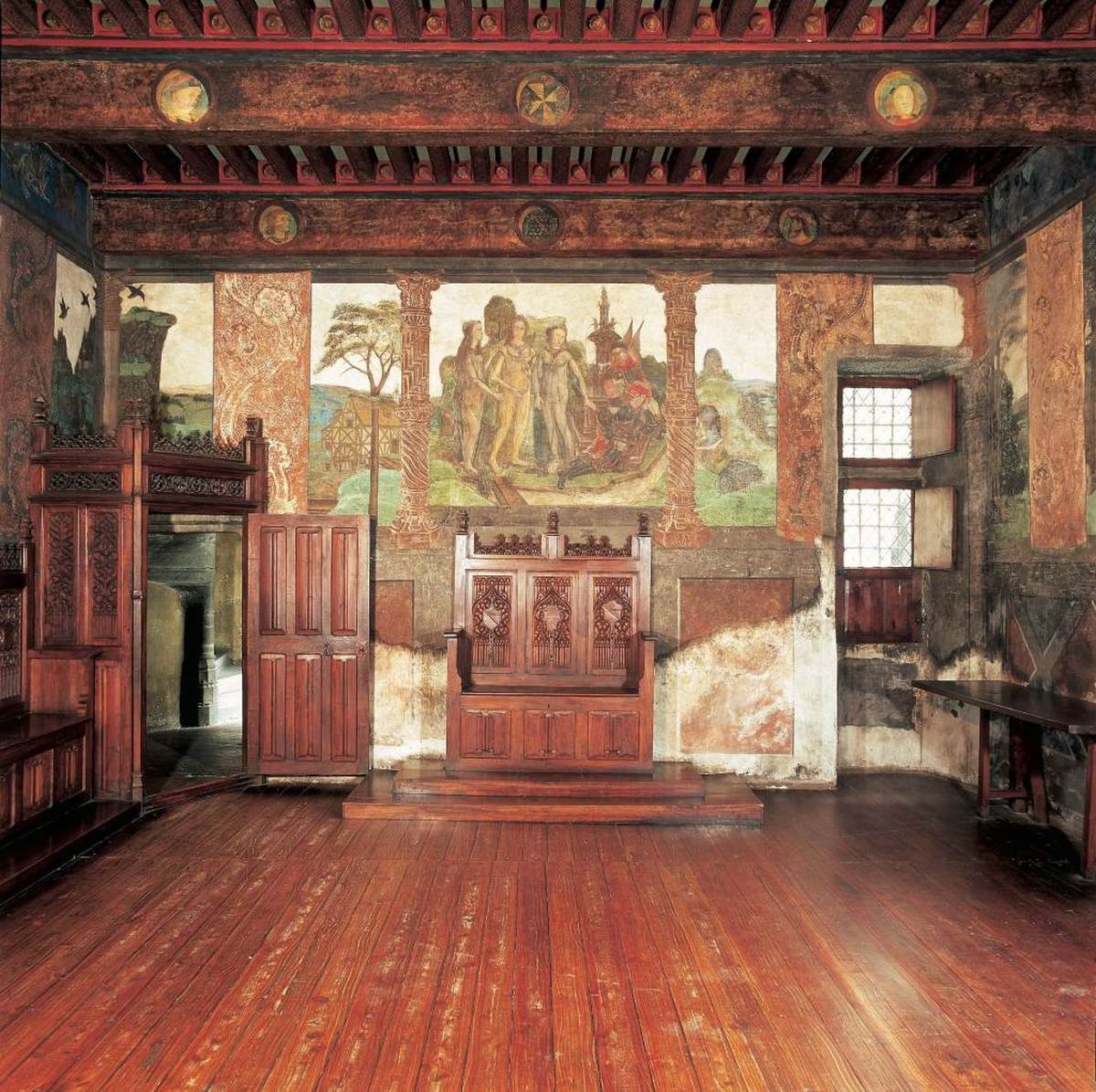 View of the ground floor hall