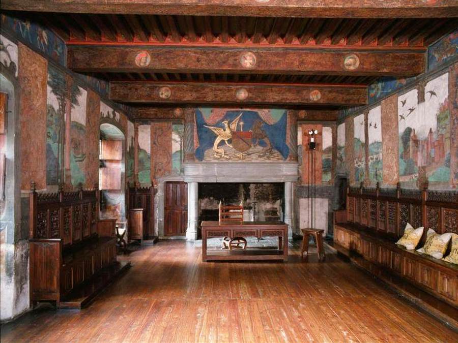 View of the ground floor hall