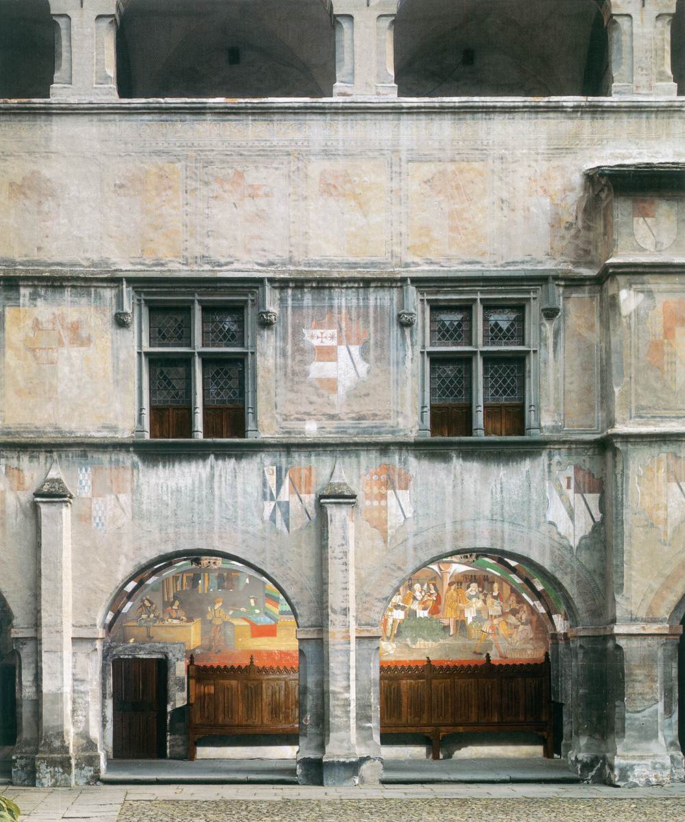 View of the courtyard loggia