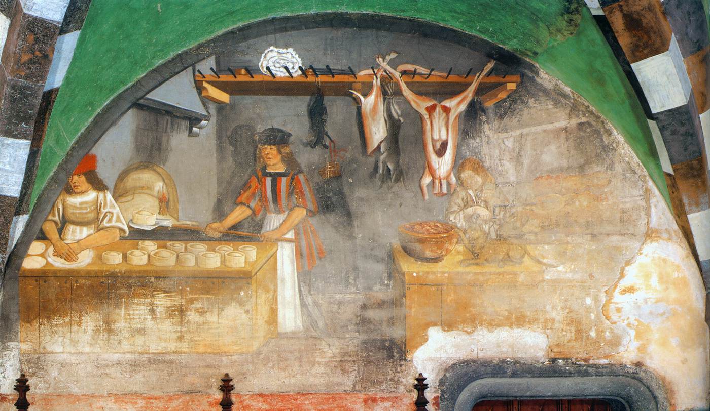 Bakery and butcher shop