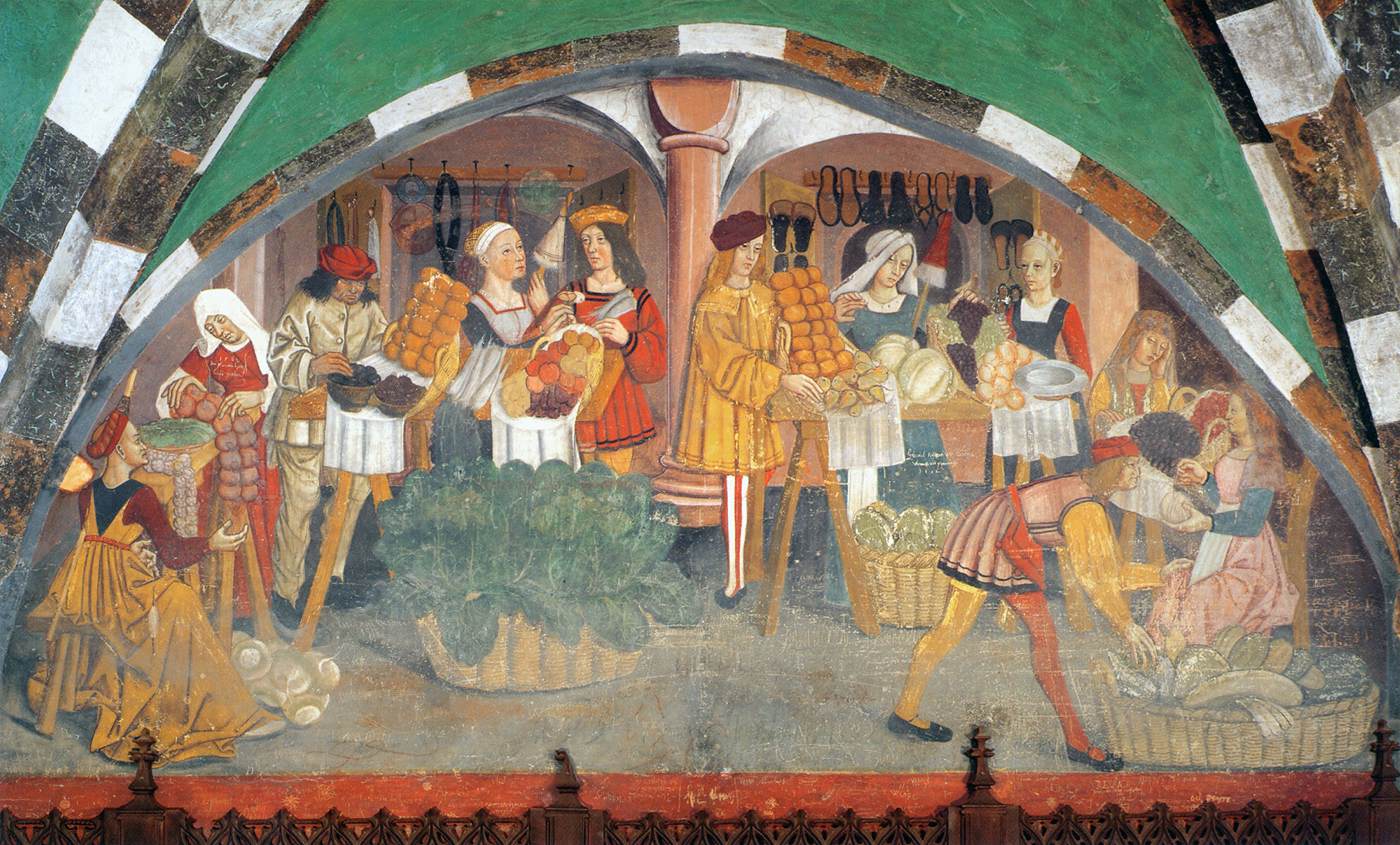 Fruit and vegetable stands