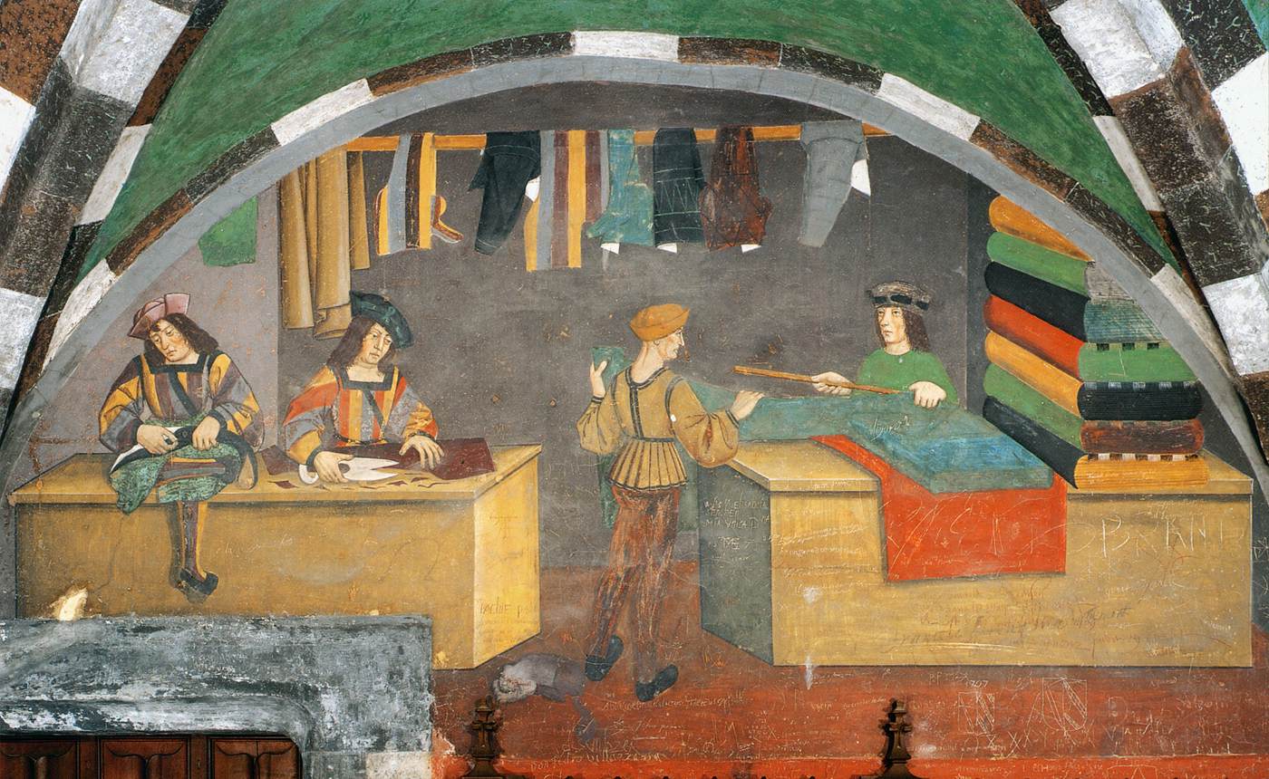 Tailor's and fabric shop