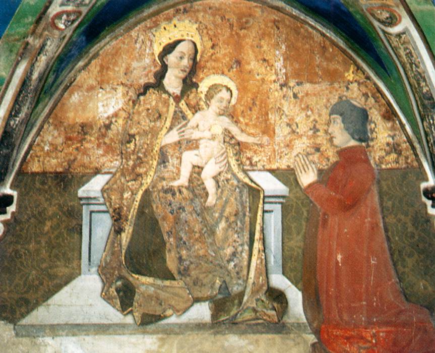 Madonna and Child with Donor