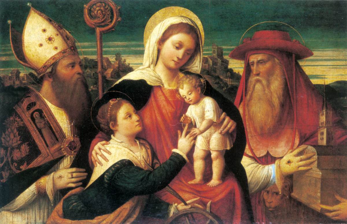 The Mystic Marriage of St Catherine