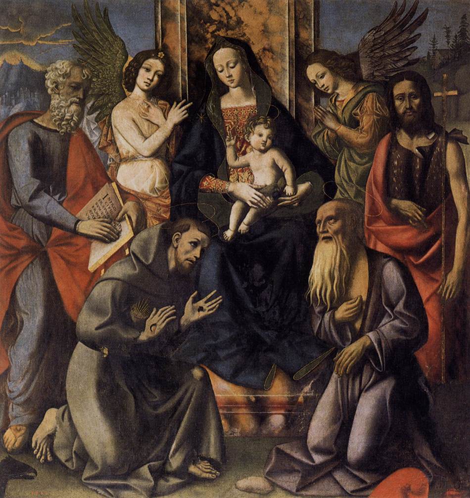 Virgin and Child with Four Saints