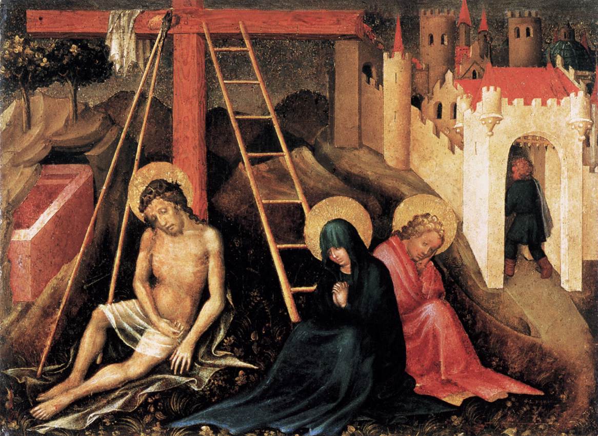 Christ as Man of Sorrow below the Cross