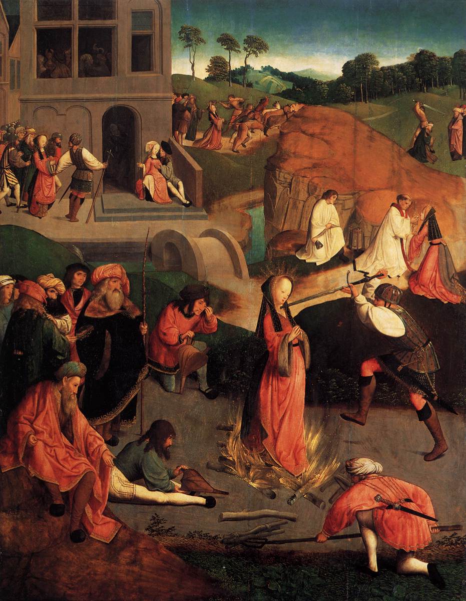 The Martyrdom of St Lucy