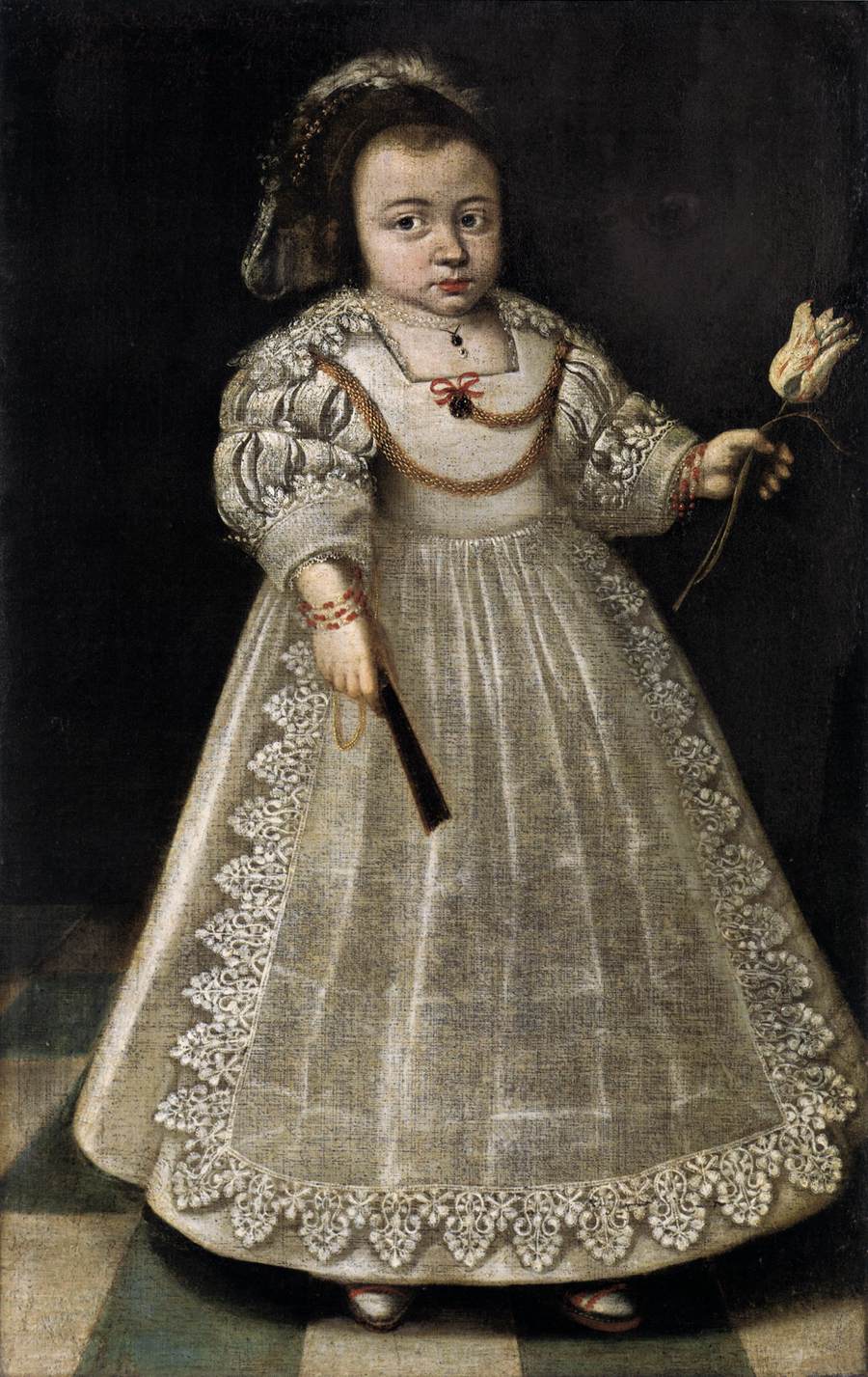 Sara de Peyster at the Age of Two and a Half