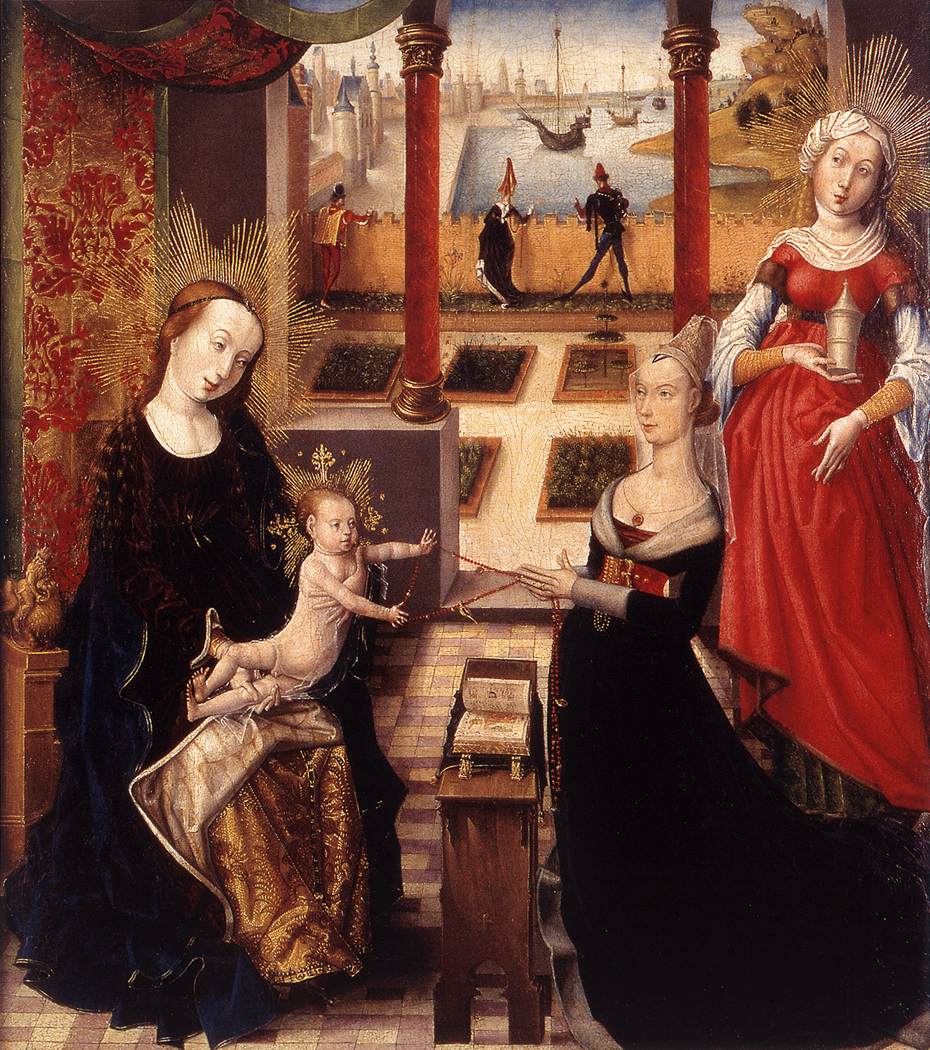 Madonna with Donor and St Mary Magdalene