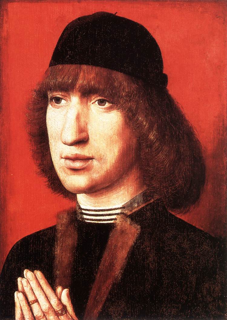 Portrait of a Young Man at Prayer