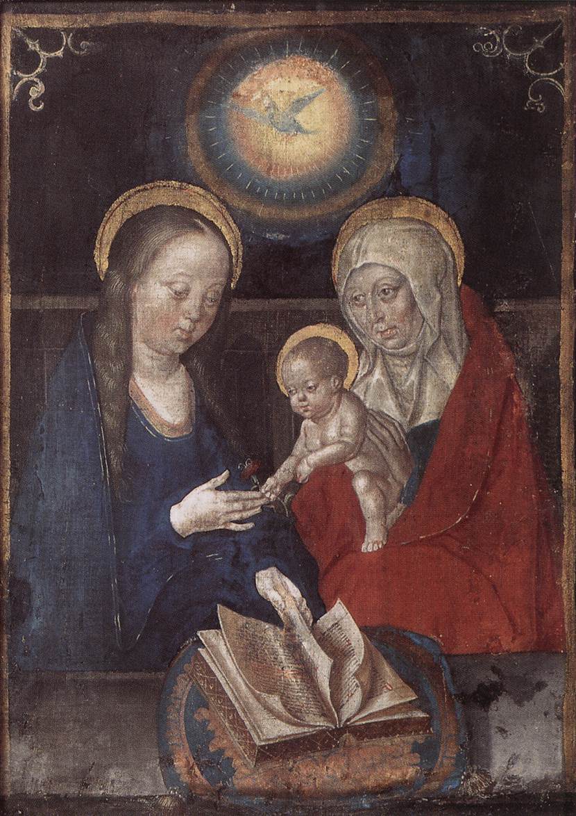 Virgin and Child with St Anne