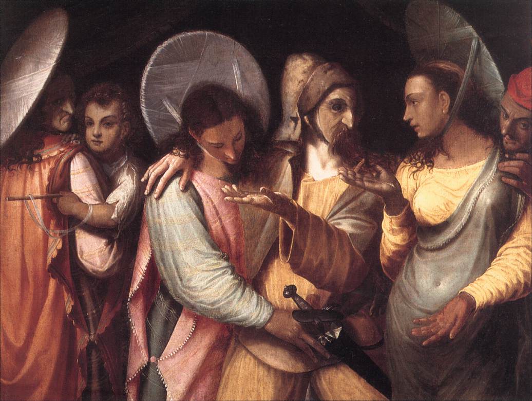 Scene from the Commedia dell'Arte