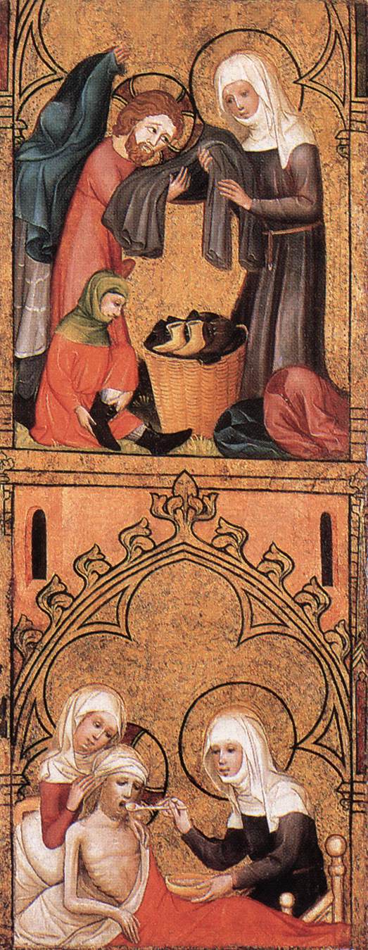 St Elizabeth Clothes the Poor and Tends the Sick