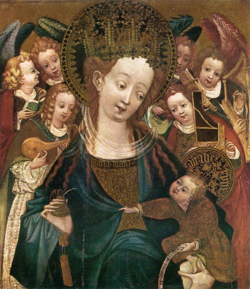 Virgin and Child with Angels