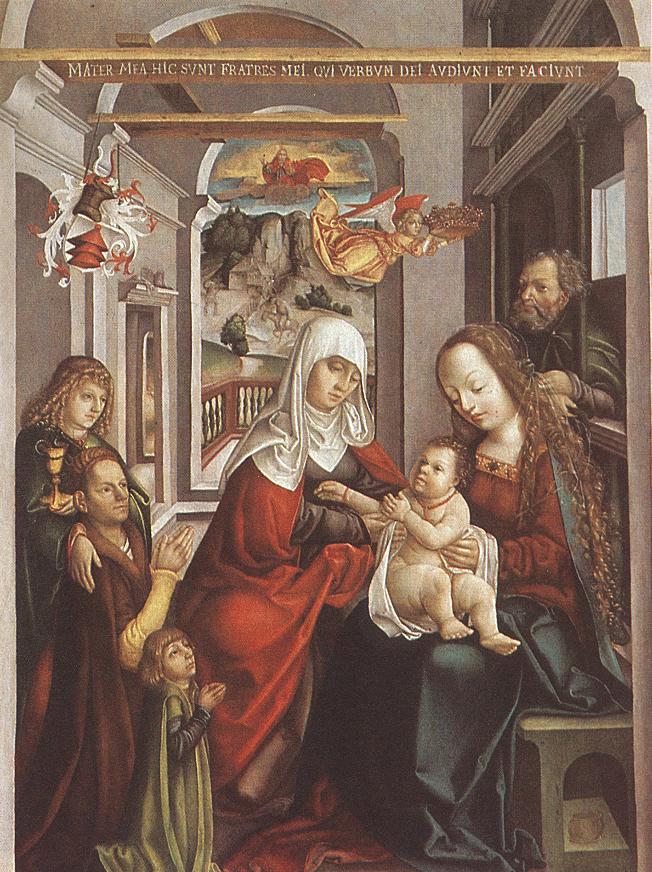 Saint Anne with the Virgin and the Child