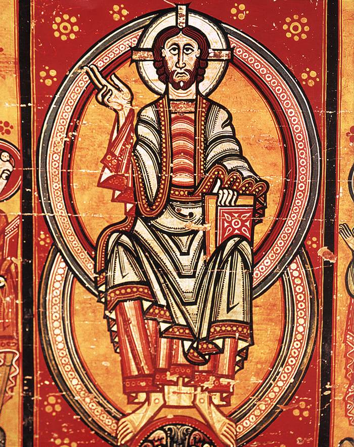 Christ and the Twelve Apostles (detail)