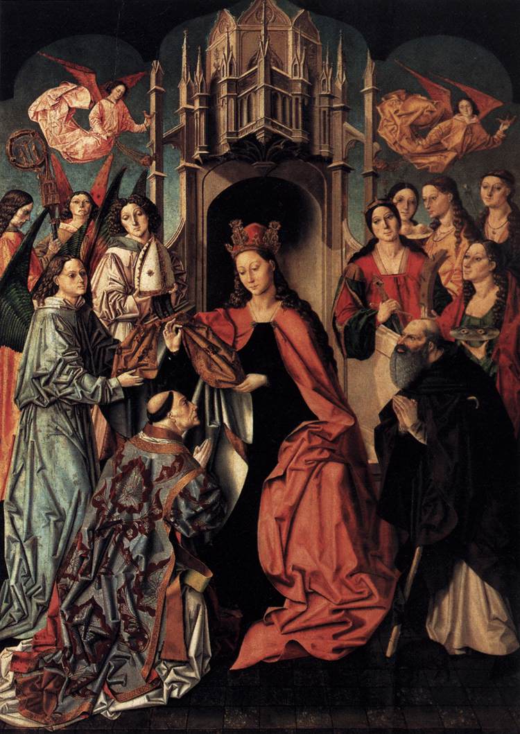 The Blessing of the Chasuble to St Ildefonso