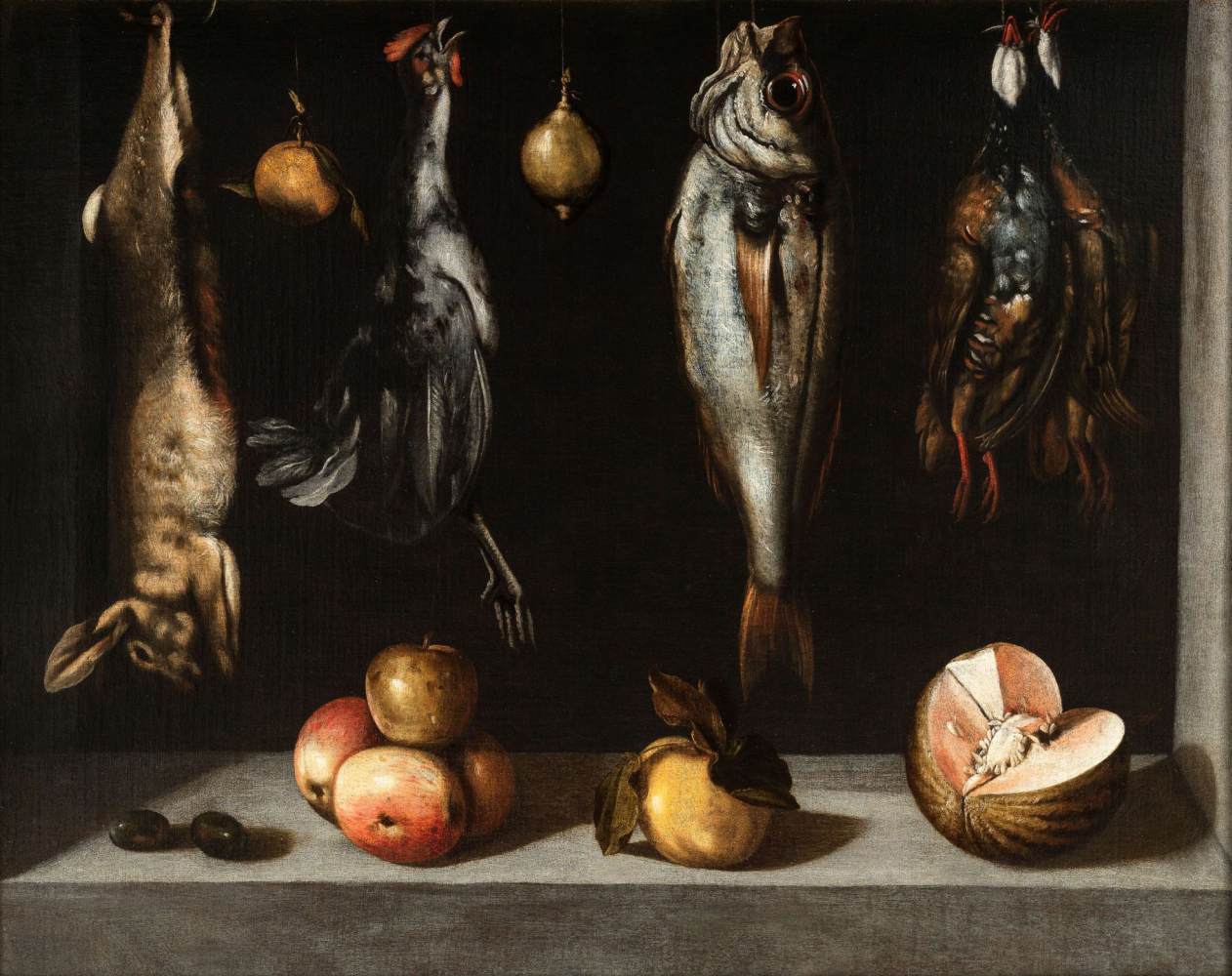 Still-Life with Game, Fish and Fruits