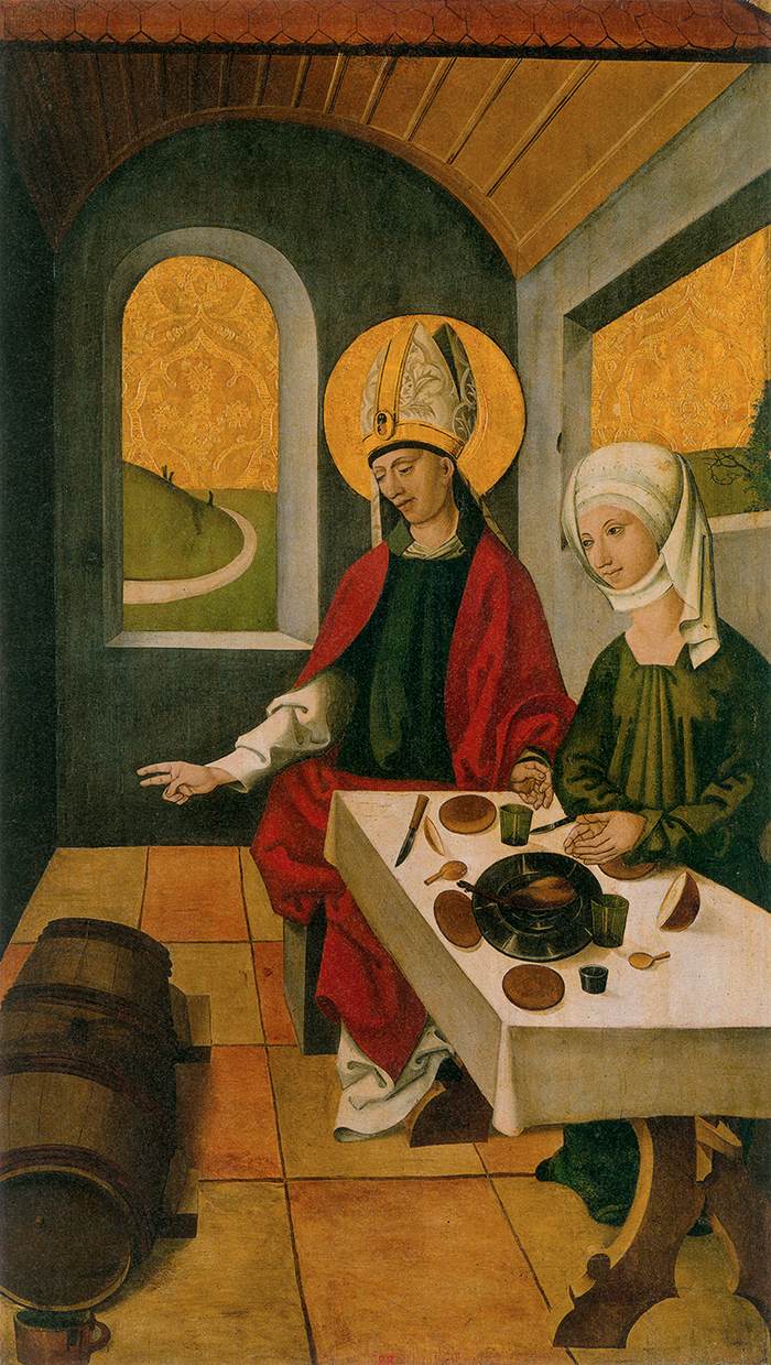 St Remigius Replenishing the Barrel of Wine (exterior)