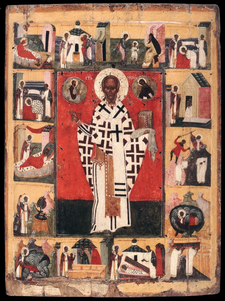 St Nicholas with Scenes from his Life